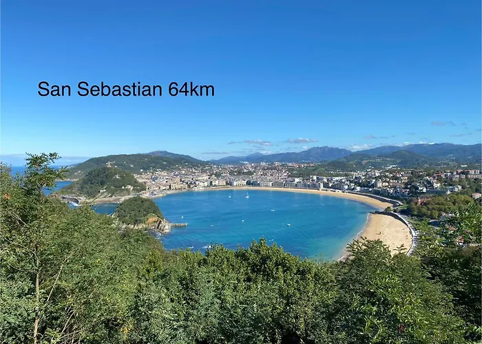 Baskoparadis I I Spacieux I Douillet I Colore I Lit 160 I Terrasse I Patio Lejlighed *